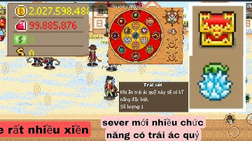 Htth lậu sever mới free 100m ruby 2tỷ beli có trái ác quỷ full loại sét nham bóng tối có vòng xoay