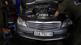 Mercedes C class bảo dưỡng cần làm những gì - gara Cường Nguyễn