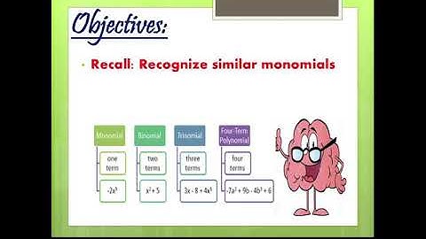 How to reduce similar monomials?