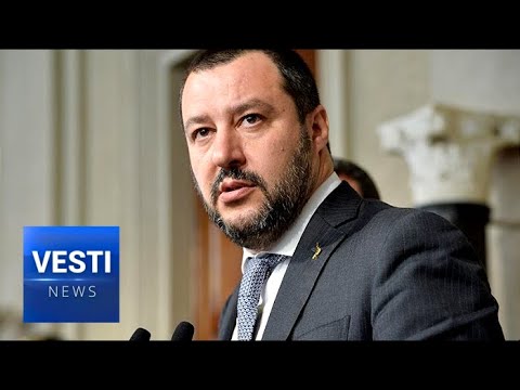 Salvini Wants a Right-Wing Alliance! Europe’s Conservatives Come to Milan For Summit! newspaper mockup