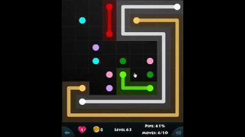 flow game facebook - 9 x 9 mania level 63 Connect the dots