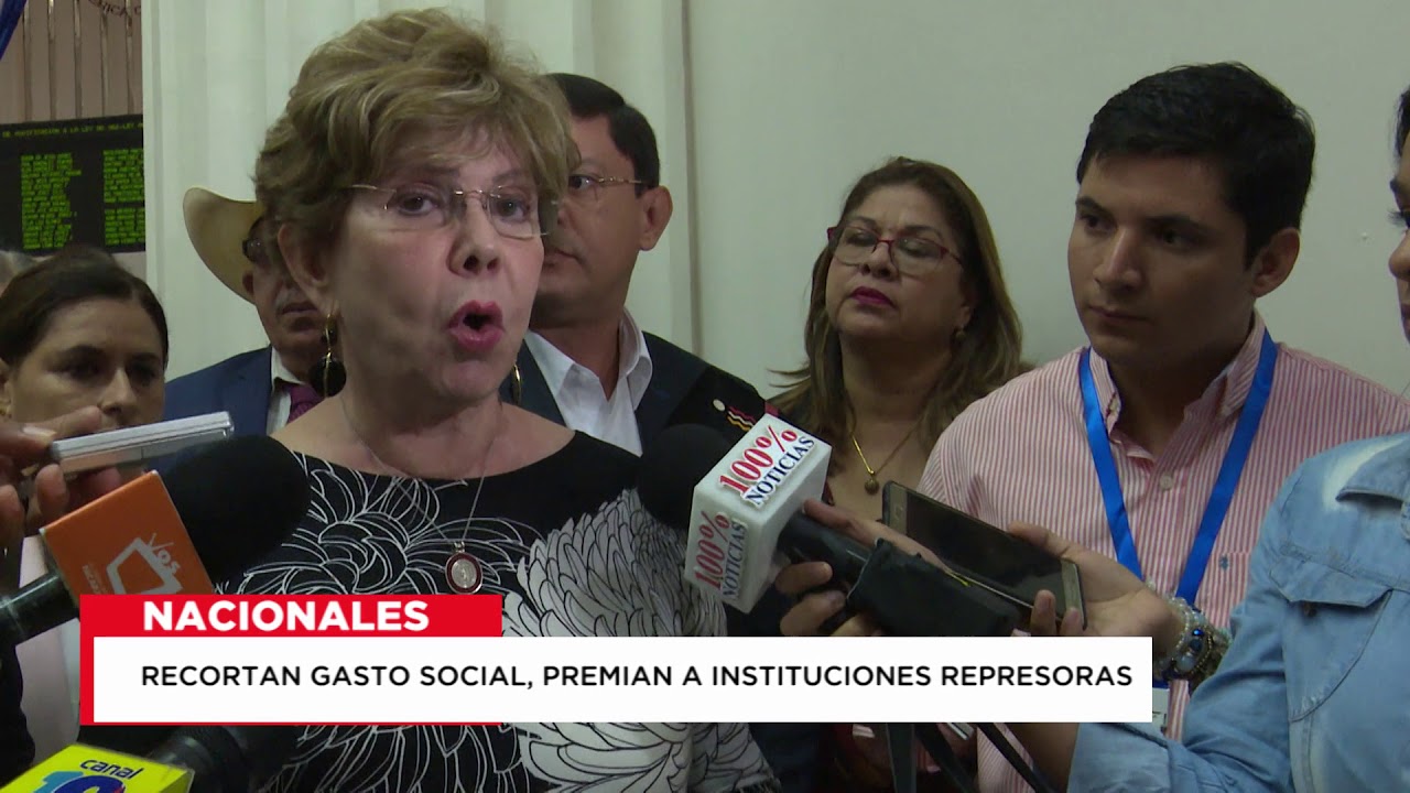 tv kanalları PGR recorta gasto social y premian a las instituciones represoras