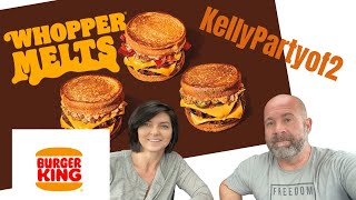 Burger King Whopper Melts Review