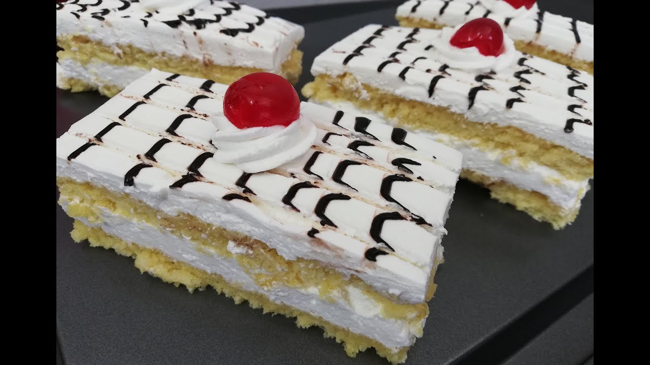 Vanilla Pastry Genoise à la vanille Vanilla Sponge Cake Mauritius TheTriosKitchen YouTube