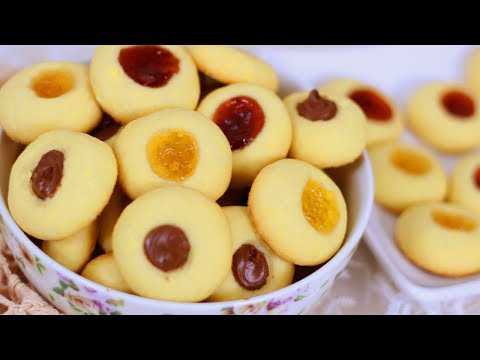 Vídeo: Cozinhar Biscoitos Amanteigados Com Geleia