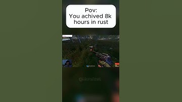What 8k hours looks like in rust? #rust #rustgame #shortvideo