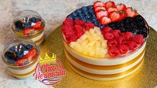 Postre súper delicioso con excelente combinación de frutas 🍓🍇🫐🍍y leches / para ventas $