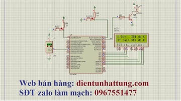 Lập trình Vi điều khiển, Giao tiếp LCD1602, Hiển thị LM35 + Nút nhấn + Cảnh báo, Lập trình Pic