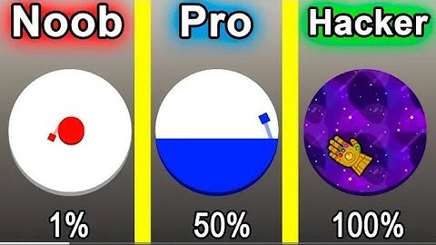 NOOB vs PRO vs HACKER - Paper.io 3