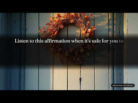Watch the day 24 gratitude affirmation on YouTube