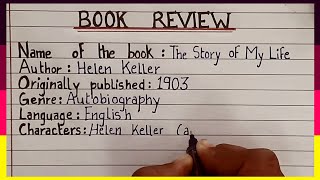 How to write Book Review || 