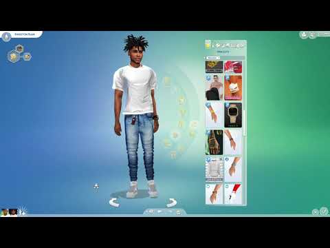 Sims 4 CAS| Male Rapper| With CC Folder