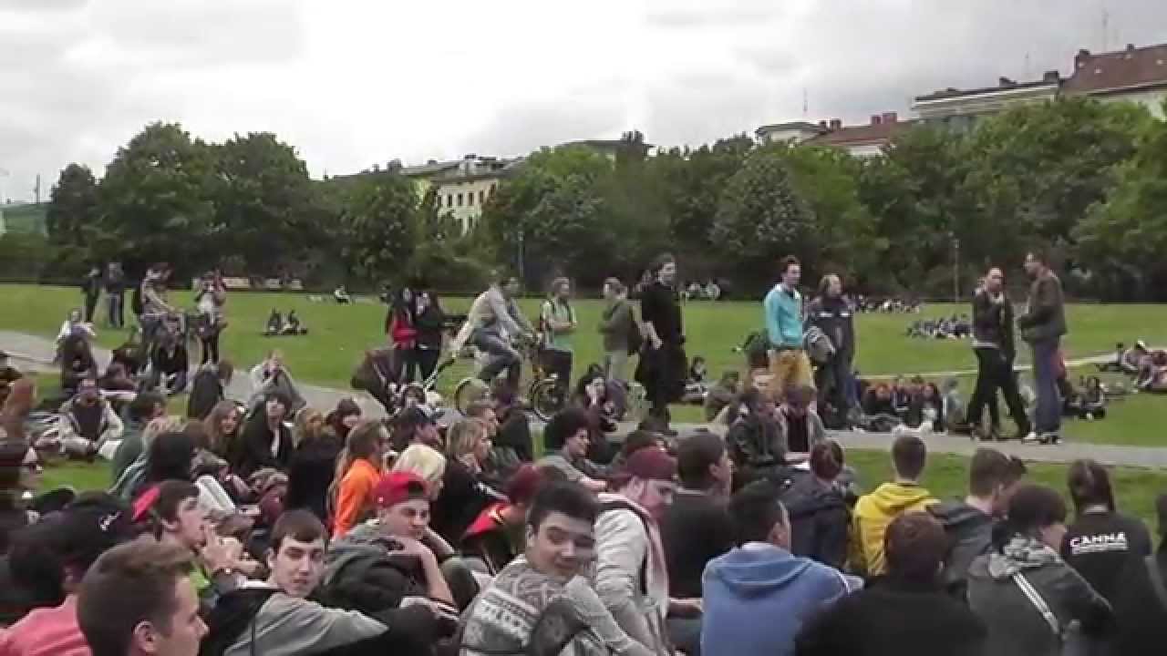 Global Marihuana March Berlin 2014 - Schwenk Görlitzer Park #2