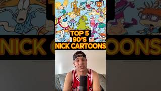 Top 5 90s Nick Cartoons #shorts #top5 #90s #throwback #short