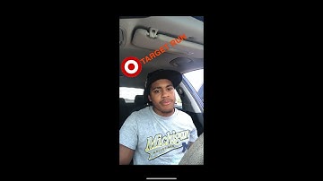 My first Vlog (Target run)
