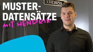 Tutorial -  Musterdatensätze