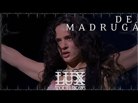 De Madrugá - ROSALÍA [Lux Tour live Studio Version]