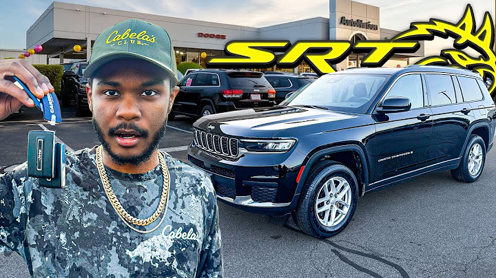 i bought a NEW Jeep Grand Cherokee to Trackhawk Swap it...