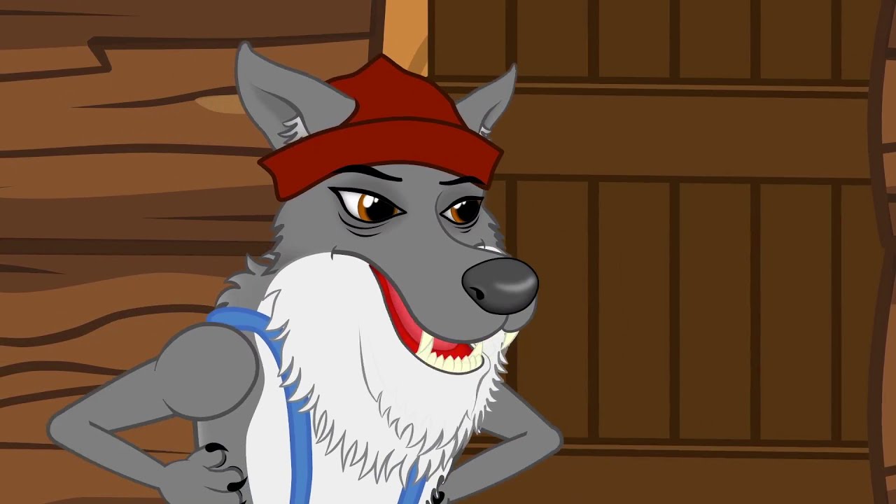 O Lobo e Os Sete Cabritinhos | Conto e Musicas | Desenho Animado com Os  Amiguinhos - YouTube