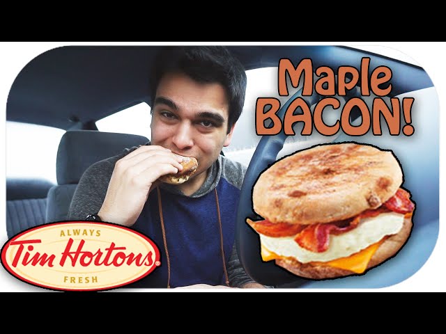 I Tried Tim Hortons' New Maple Bacon Breakfast Sandwich & McDonald's Better  Watch Its Back - Narcity