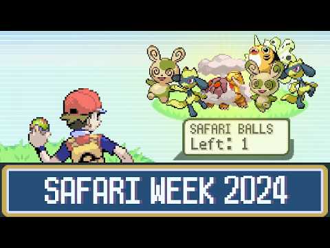 Spending a Week Shiny Hunting in the Safari Zone