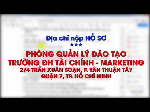 Hướng dẫn làm Hồ sơ xét tuyển bằng Học bạ THPT năm 2019