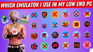Which Emulator I Use in My Low End PC | Best Android Emulator For Low End PC Free Fire (2023)
