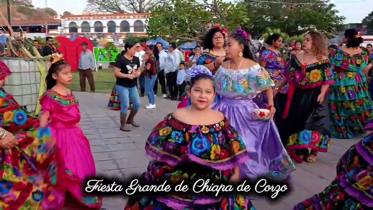 Baile con Marimba en el Día de las Chiapanecas/ Fiesta Grande de Chiapa de Corzo 14 Enero 2026