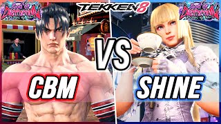 T8 🔥 CherryBerryMango (Jin) vs Shine (Lili) 🔥 Tekken 8 High Level Gameplay