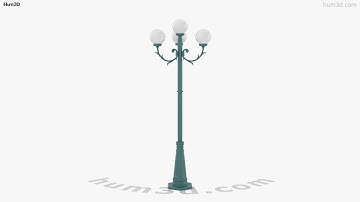 Street Lamp 3D model by 3DModels.org