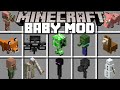 Minecraft FIND THE BABY MOBS FAMILY AND SOLVE MURDER MYSTERY MOD / DANGEROUS BABIES ! Minecraft Mods