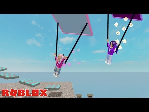 FALLING FROM THE SKY OBBY DASH! / ROBLOX