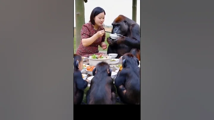 Birthday parGorilla at a birthday partyty #shortvideo