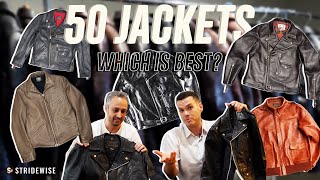 He Owns 50 Leather Jackets; here's his top 5