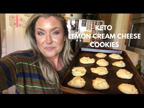 Keto Lemon Cream Cheese Cookies | EASY KETO COOKIES