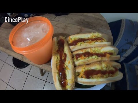 ASÍ SE HACEN LOS HOTDOGS CASEROS EN EL SALVADOR | CINCO