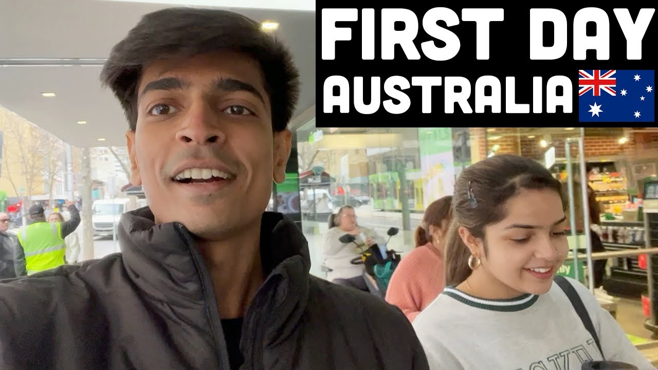First Day in Australia 2025 🇦🇺 | International Student Melbourne Tour