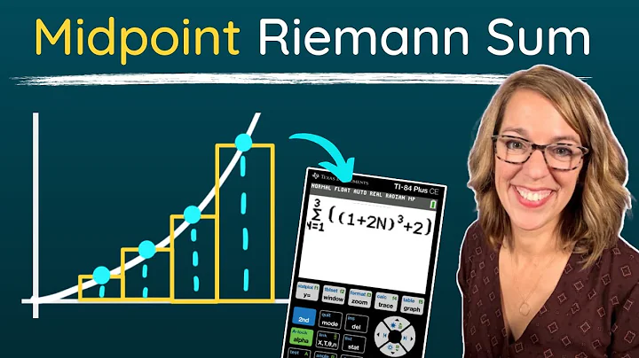 Midpoint Riemann Sum | Complete Set-up + TI 84 Tip