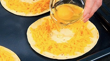 Incredible! Quick Breakfast Ready in 5 Minutes! Super Easy and Delicious!