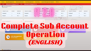 IT 2.0 Post Office | Complete Workflow of Sub Account Branch in SO