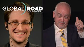 Snowden Edward Snowden Talks Security Tips Exclusive Global Road Entertainment