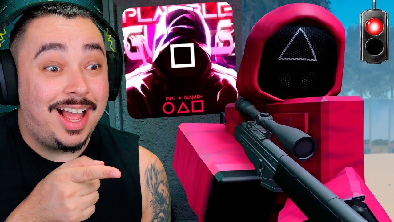 EU JOGUEI DE GUARDA NA NOVA ATUALIZAÇÃO DE INK GAMES!! | ROBLOX