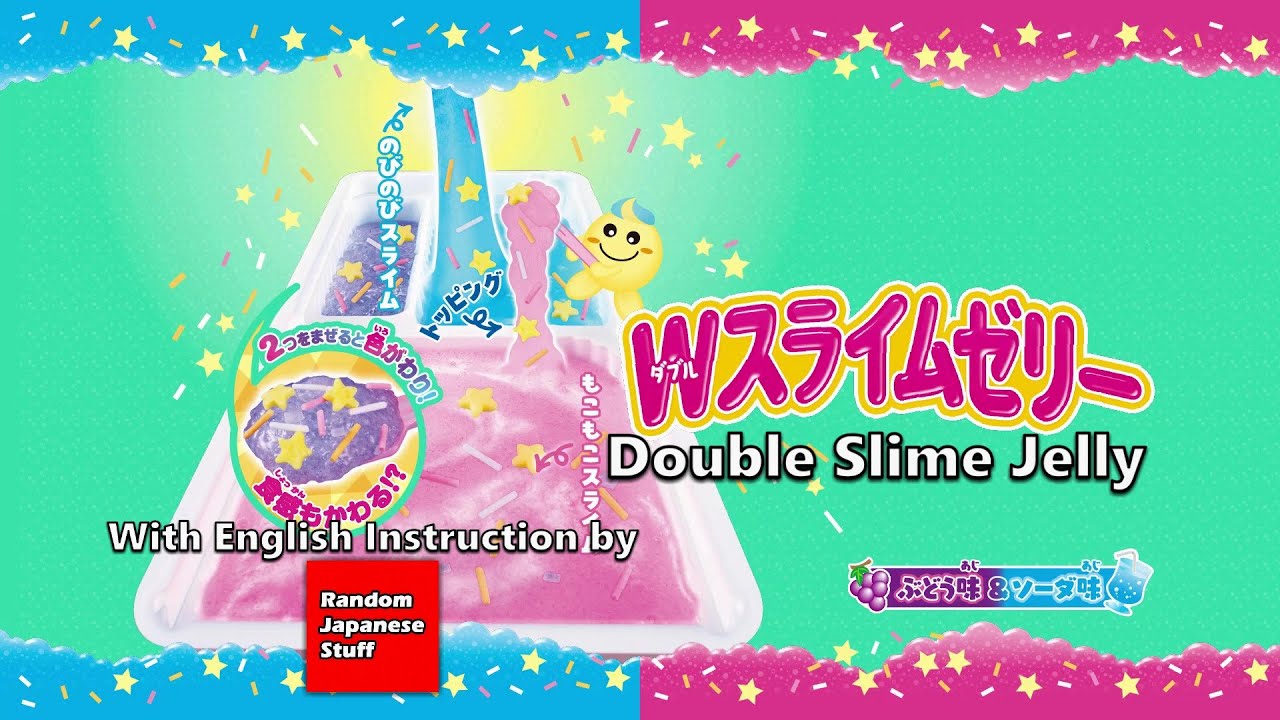 DIY Japanese Candy - Double Slime Jelly (Wスライムゼリー