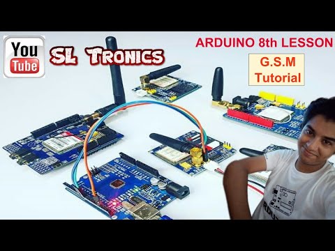 How To Programme GSM Module | Easy | With Arduino Programme Code - YouTube