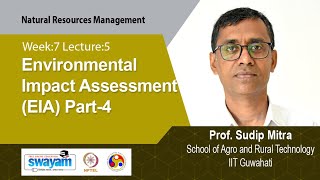 Lec 44: Environmental Impact Assessment (EIA) Part-4