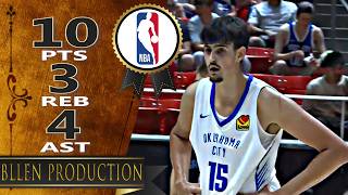 Aday Mara - 10 Pts, 4 Ast Highlights｜Nba Summer League｜Memphis Grizzlies Vs Okc Thunder｜2025.07.04