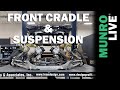 Front Cradle and Suspension | Tesla Model S Plaid Teardown