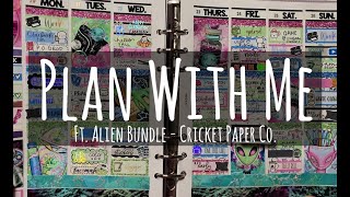 Memory Plan with Me | September 20-26 2021 | Ft. Alien Bundle - Cricket Paper Co.