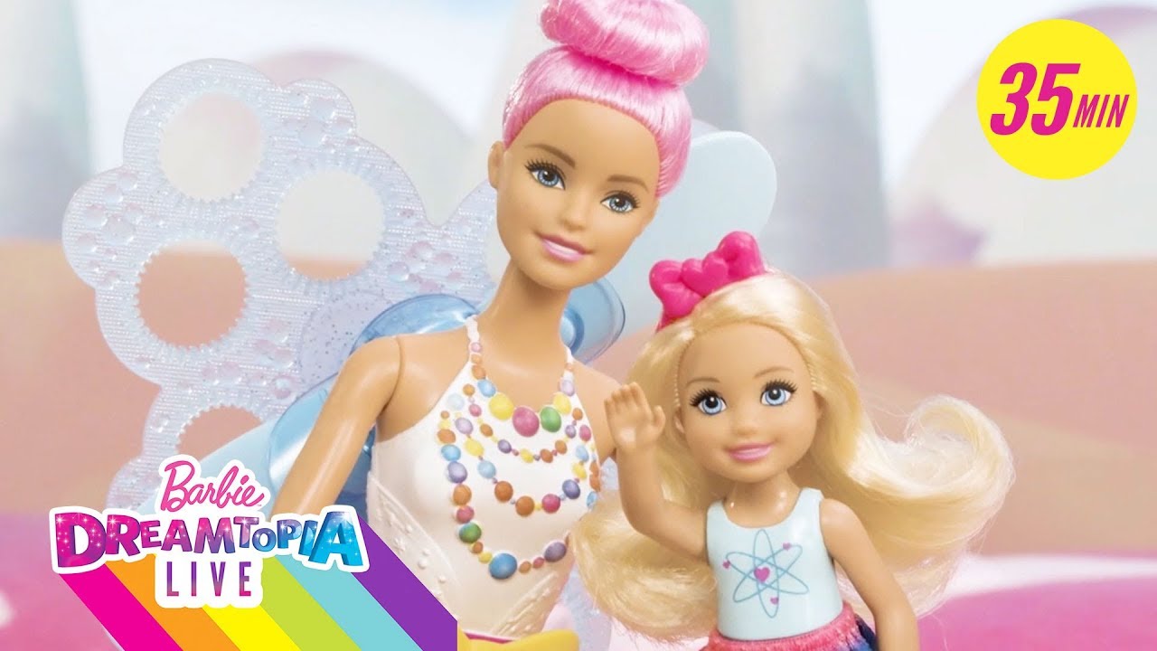 El viaje fantástico de Chelsea en Dreamtopia LIVE | Dreamtopia LIVE | Barbie canción de hielo y fuego