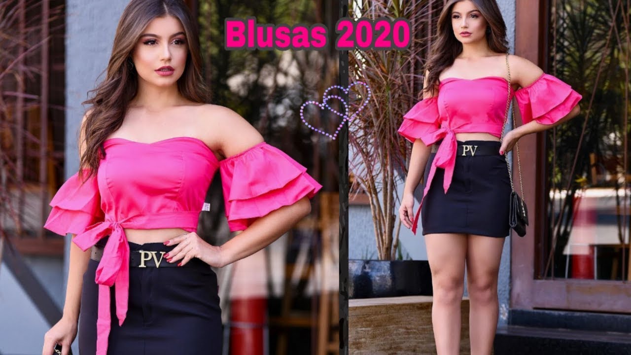 COMO COMBINAR LAS BLUSAS MODA PRIMAVERA 2020💖 MODELOS BLUSAS - YouTube